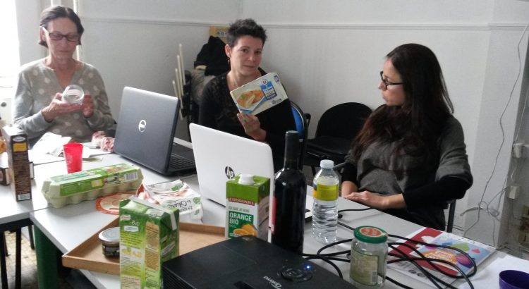 Atelier Supercoop savoir lire les étiquettes nutritionnelles