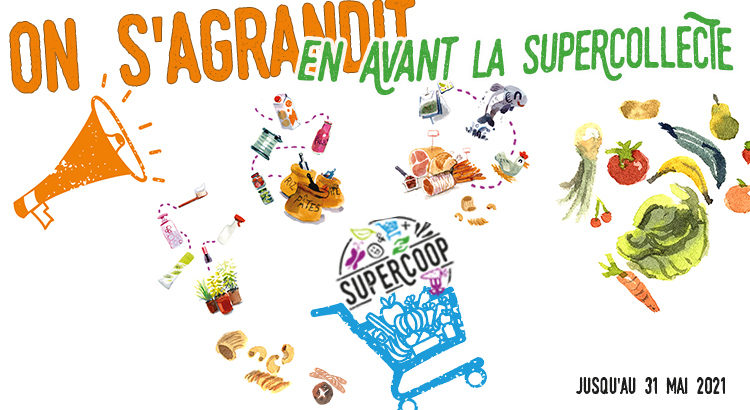 On s'agrandit en avant la supercollecte !
