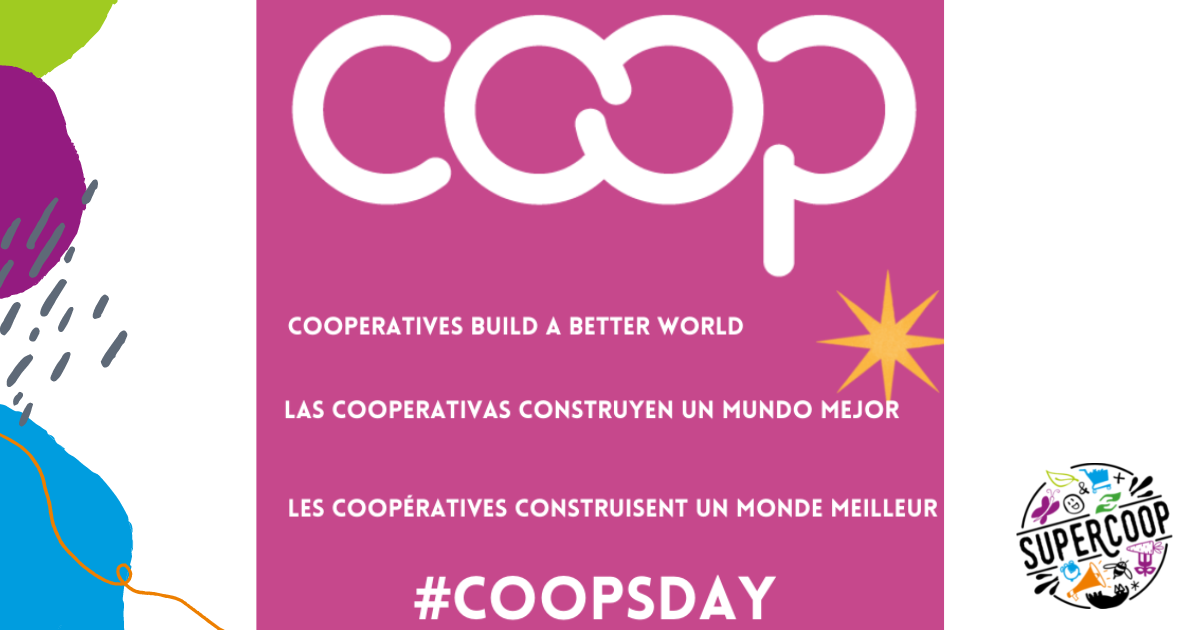 Samedi 6 juillet journée internationale des coopératives